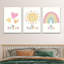 3 Piece Wrapped Canvas Print