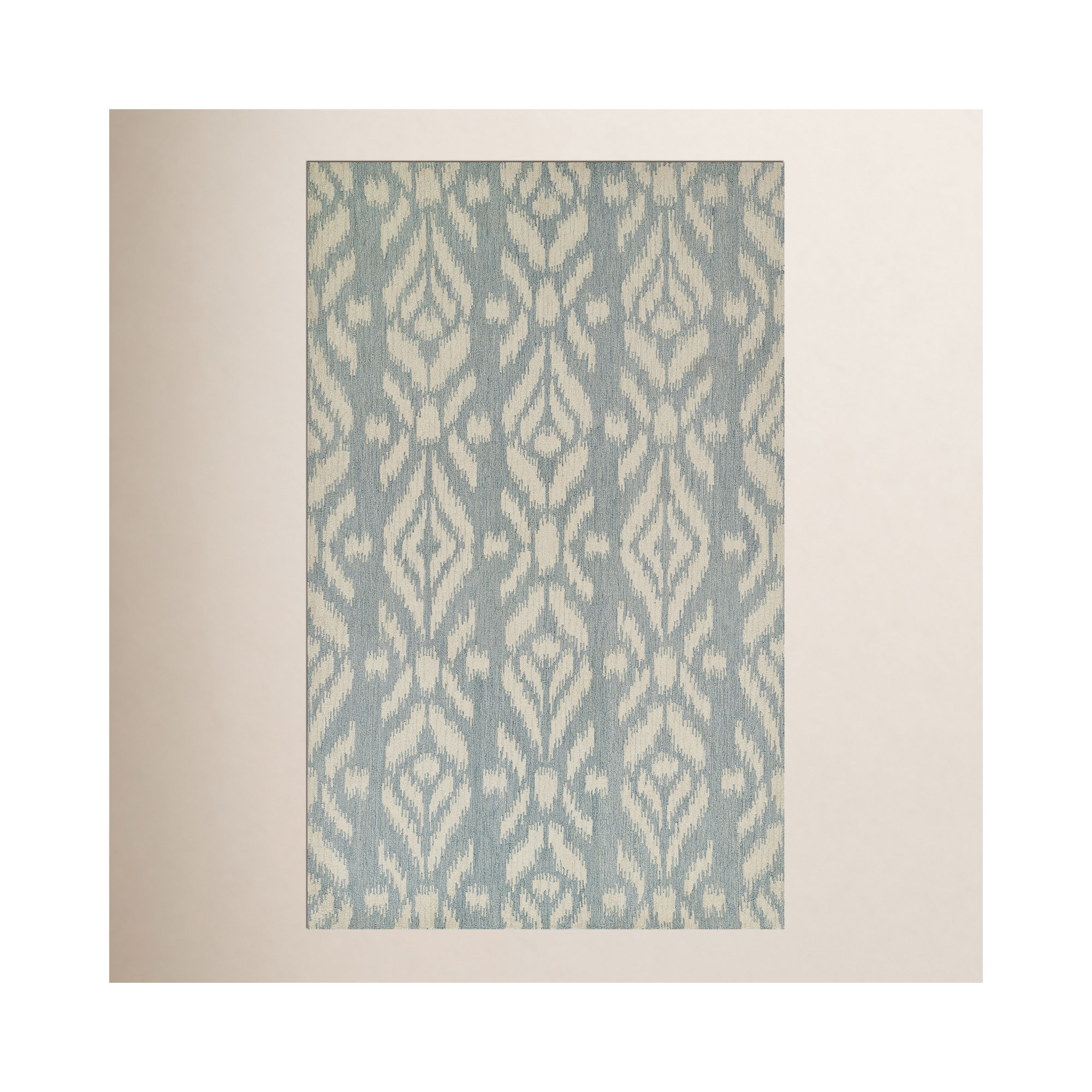 Truman Handmade Wool Rug, Rectangle 8' x 10'