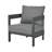 4-Piece Outdoor Conversation Set with Thick Cushioned Seating and Coffee Table-463040463
