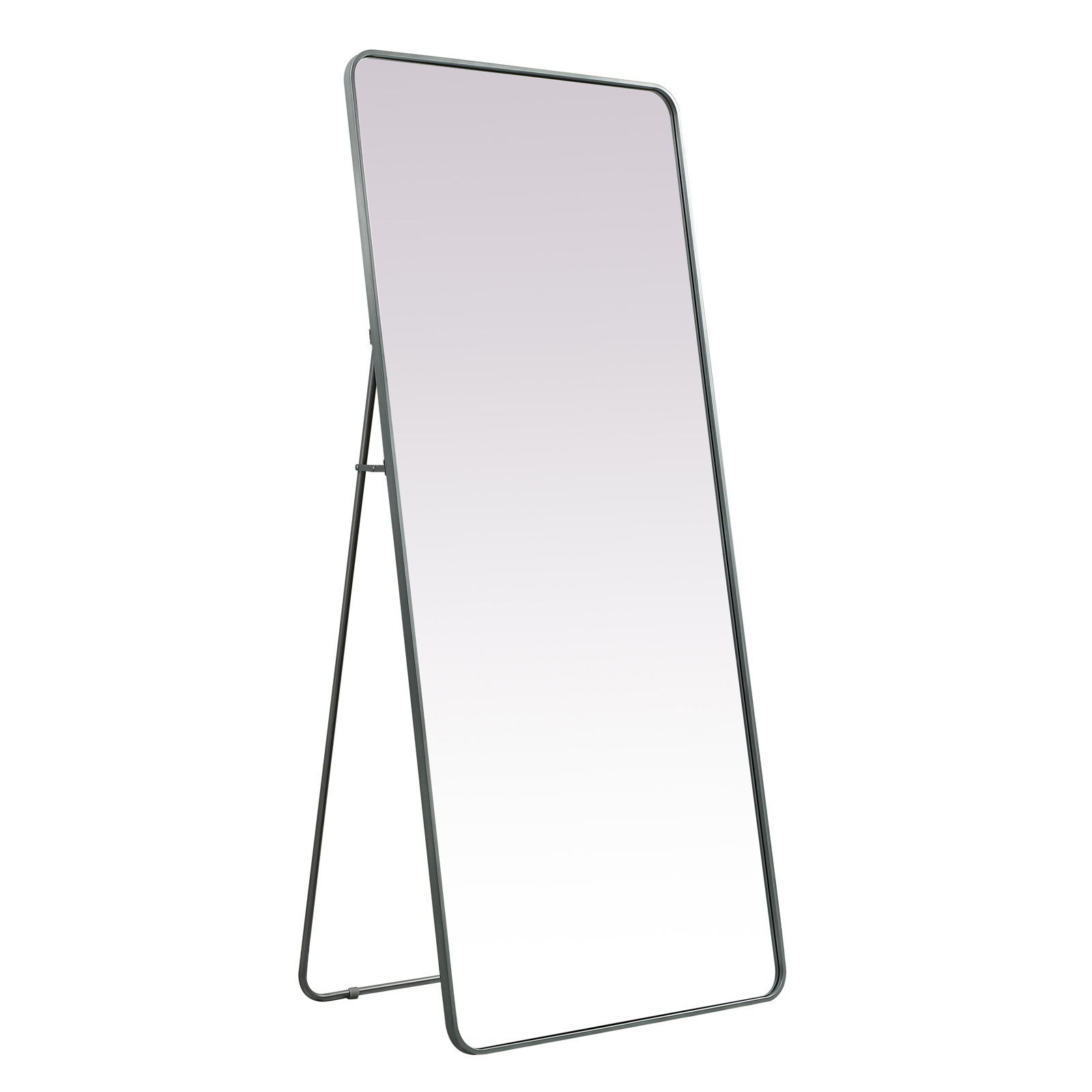 Sabine Full-Length Mirror, Silver, 72" x 32"