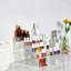 Étagère à épices en acrylique 2 pièces Organisateur à épices vertical à 5 niveaux