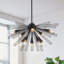 Lustre sphérique spoutnik 10 lumières à intensité variable Marshaun-35089346