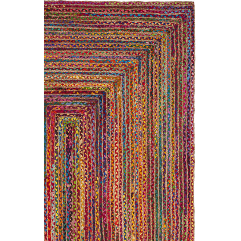 Herzig Multicolor Area Rug, Square 10'