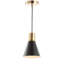Luminaire suspendu conique à 1 lumière Zurcher-955094857