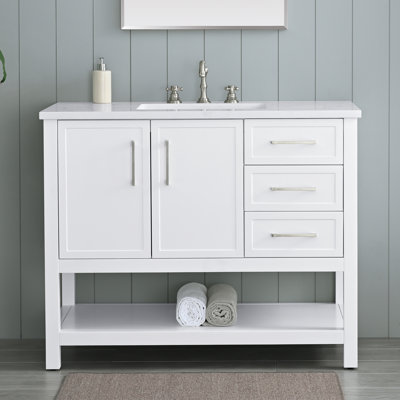 Vicini Single 42" Bathroom Vanity Set