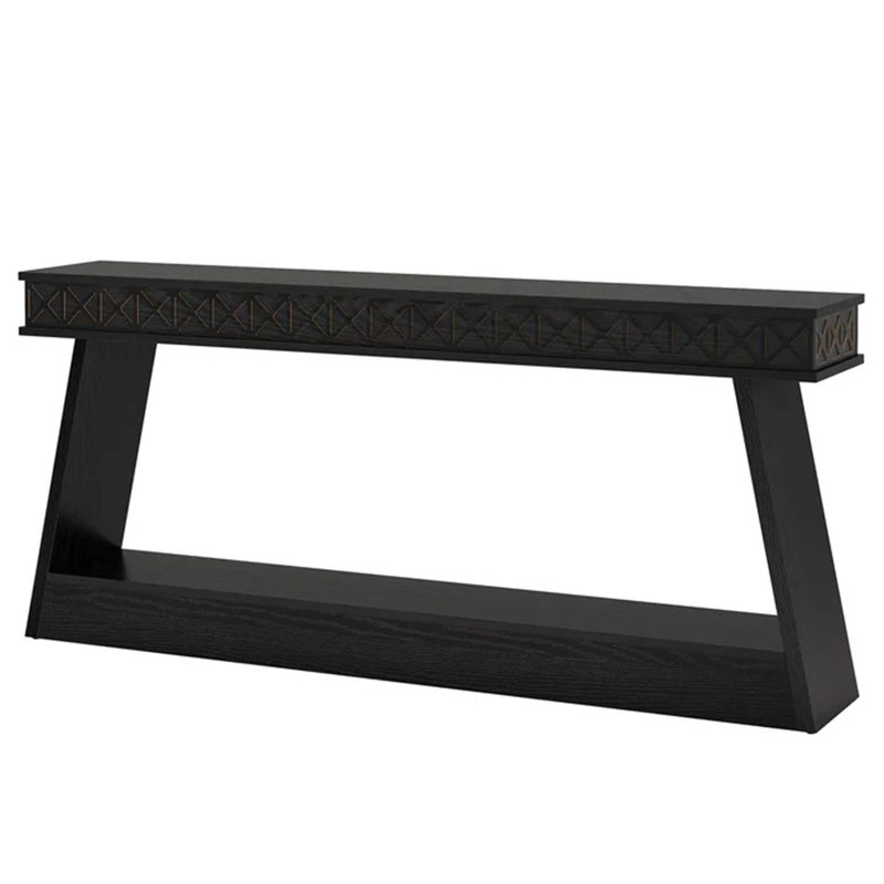 TV Stand,Entryway Table,Sofa Table,Console Table, Black