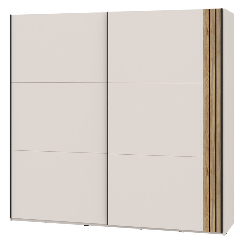 2 Door Manufactured Wood Wardrobe