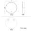 Coddy Round Mirror