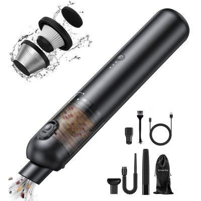 MOOSOO Cordless Bagless Handheld Vacuum