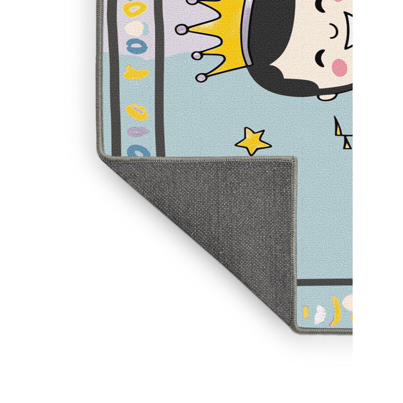 Tapis fantaisie East Urban Home, Rectangulaire 8 pi x 12 pi