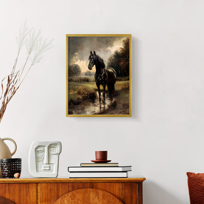 ANIMALS Series CCCXXI  -Premium Framed Print -Ready to Hang - No Nails Required