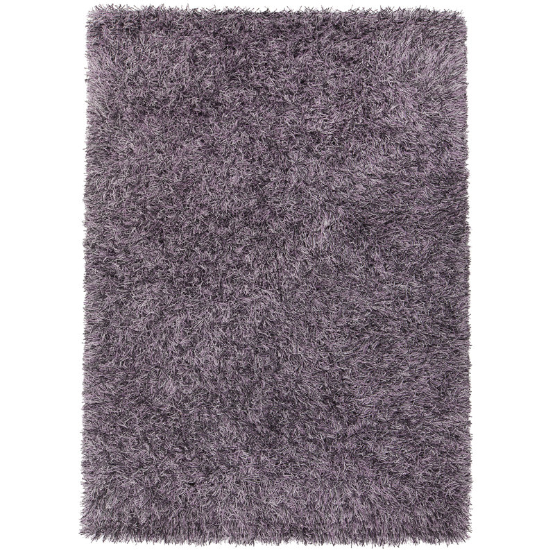 Vilma Hand-Woven Purple Area Rug, 7'9" x 10'6"