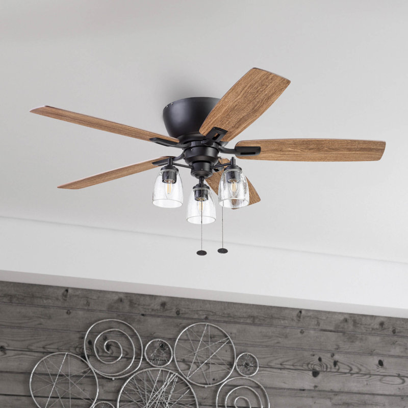 Ventilateur de plafond 52 "avec lumière DEL Arthur