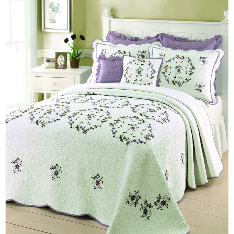 Gwen Cotton Floral Quilt
