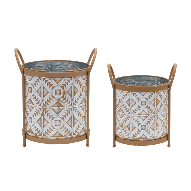 Metal Pot Planter