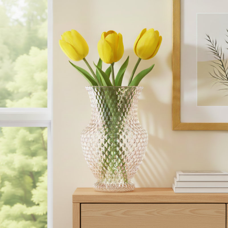 Teaberry Handmade Glass Table Vase