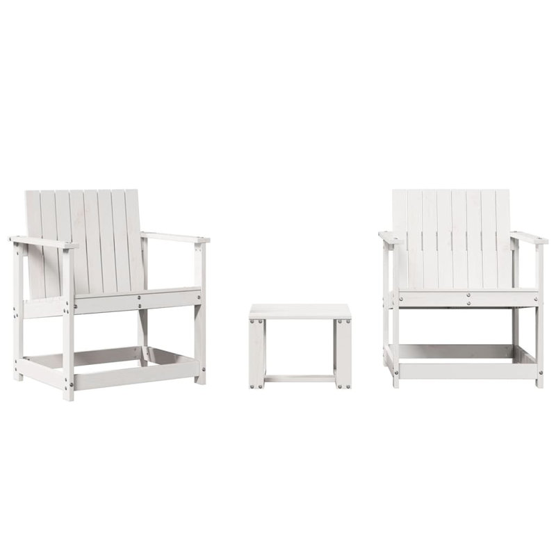 Anacleto Outdoor Garden Chair, White