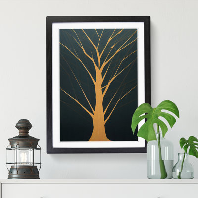 Tree Digital Art Vol.2 1 Piece Single Picture Frame Wall Art