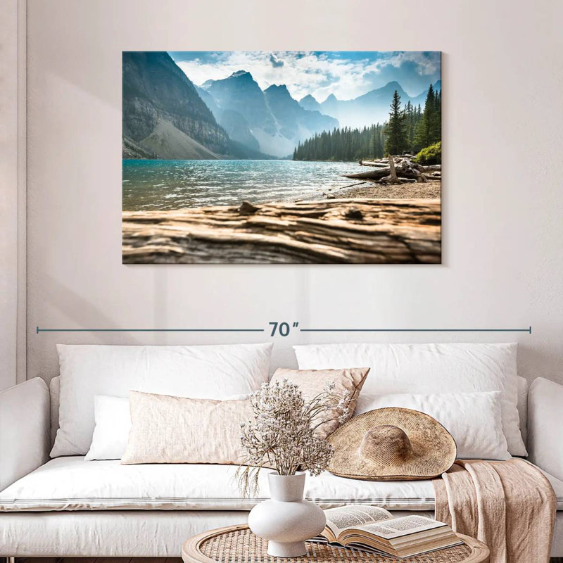 Alvord Enchanting Moraine Lake, 30" H x 45" W