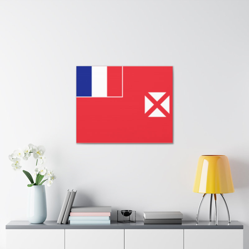 " Wallis And Futuna Country Flag ", 12" H x 16" W