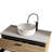 Integrated  Ceramic Basin, Drain NOT Included