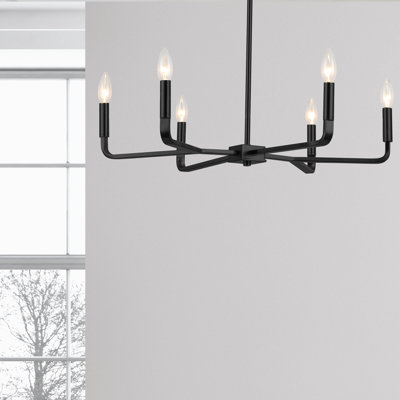 Arkady 6 - Light Dimmable Empire Chandelier