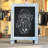 Millworks Tabletop or Wall Mount Magnetic Chalkboards-74938337-74973878