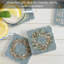 Ensemble de 4 sous-verres Shovel Sunshine