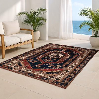 Tapis turc intérieur et extérieur brun