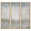 «Soft Neutral Abstract Coastal Horizon Minimal Wall Decor», reproduction d'art sur toile encadrée 3 pièces