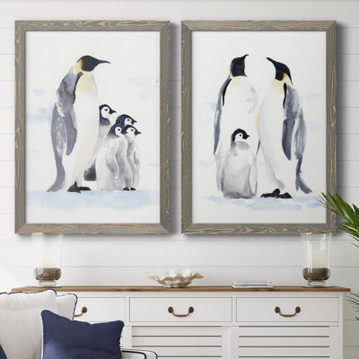 " Emperor Penguins I " 2 - Pieces