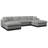 Iyanu Upholstered 127'' Sofa-88523868