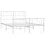 Structure de lit en métal, acier robuste, sans matelas-660107219-660107238