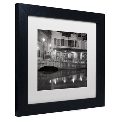 Alan Blaustein " Cafe Des Ducs I " by Alan Blaustein