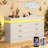 Fincastle 6-Drawer 46“ Dresser with LED Light and Socket-1210354193