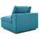 Commix Down Filled Overstuffed 4 Piece Sectional Sofa Set in Azure