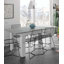 Emmy-Lou Beech Metal Base Dining Table-1652995471-1652995470
