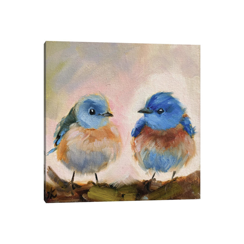 Together by Iryna Khort - Gallery-Wrapped Canvas Giclée on Canvas, 30.48 cm H x 30.48 cm W, Wrapped Canvas