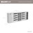 Modular Storage 106.97" W 18-Shelf Wood Closet System-98788123