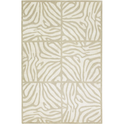 Shirli Wool Animal Print Indoor Rug