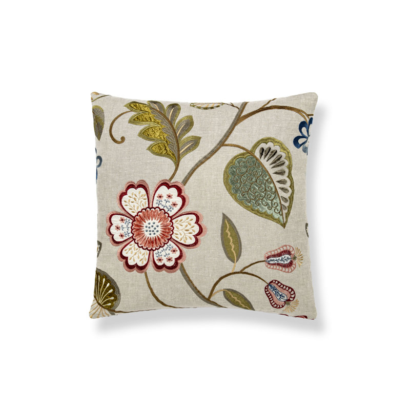Willowood Embroidery Pillow, Bloom Floral