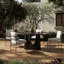 Amato Outdoor Dining Table-72"-Antique Rust
