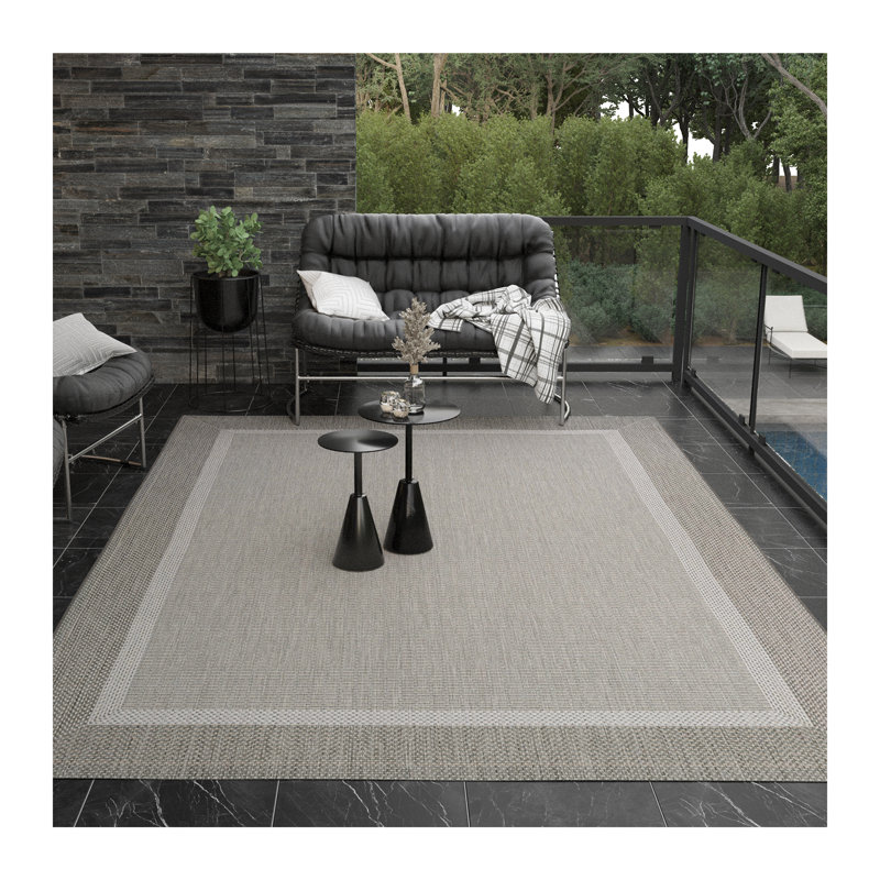 Tapis beige / taupe Fierce Banda, Rectangle 6 pi 2 po x 9 pi 2 po