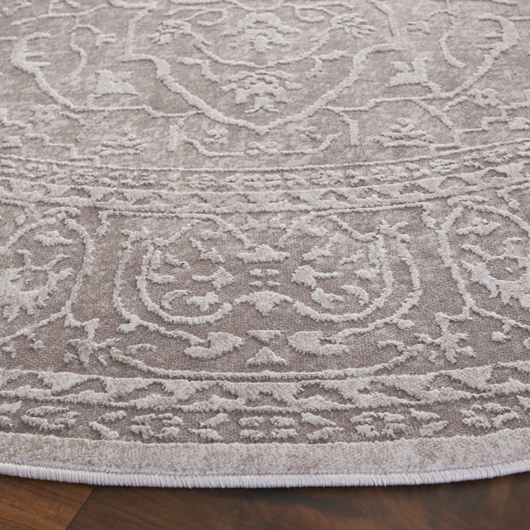 Calidia Oriental Beige/Cream Area Rug