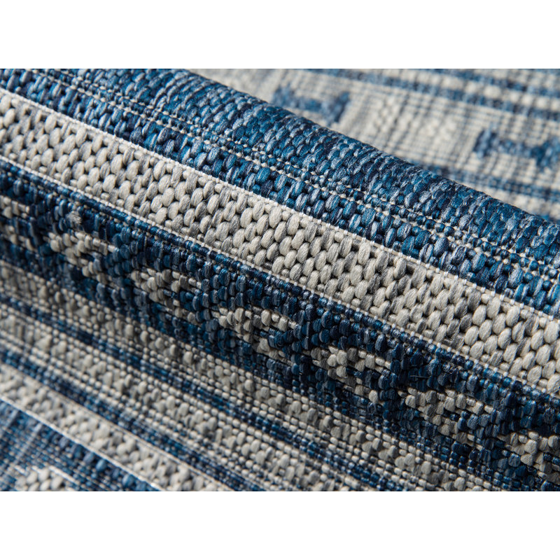 Joyrell Striped Machine Woven Rug , Runner 2'7" x 7'6"