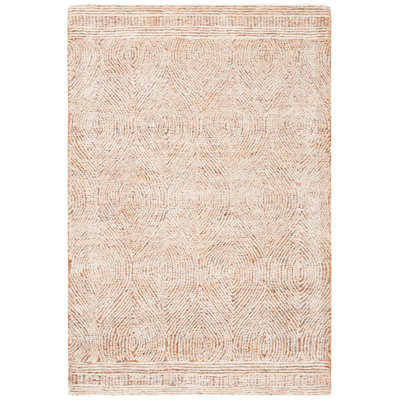 Cole Handmade Tufted Wool Ivory Area Rug