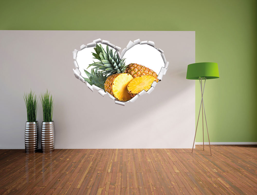 Wandtattoo Frische Ananas