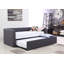 Javion Upholstered Daybed with Trundle