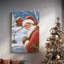 Sapin pâle d'hiver - Toile tendue avec châssis de qualité supérieure-113508741