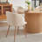 Round Table With Set Of Four Barrel Chairs-108053106-108053111-108053112